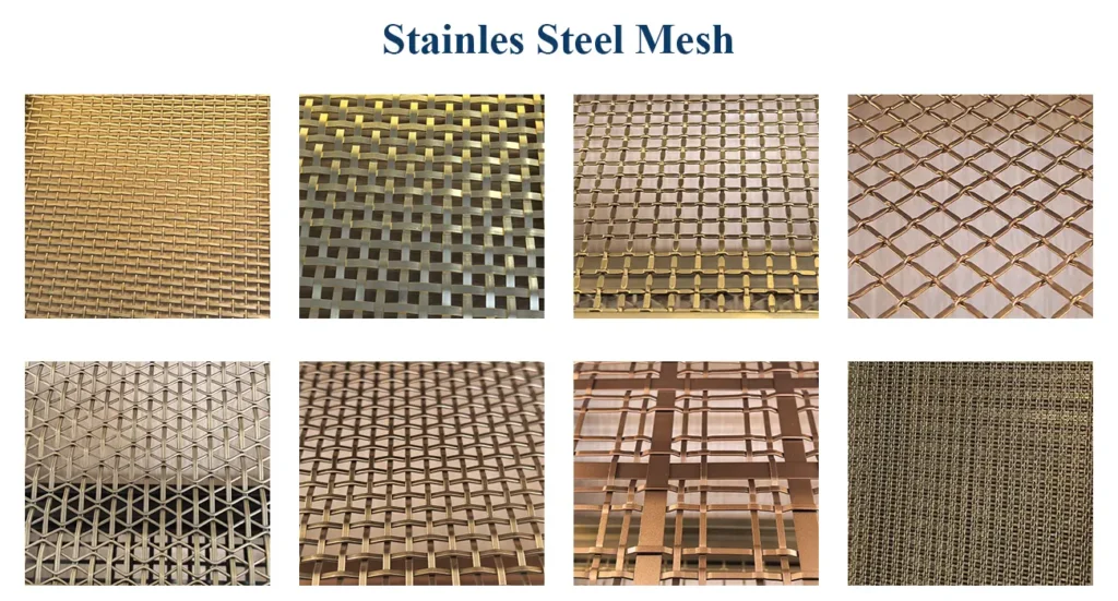 Stainless Steel Mesh 1 types of stainless steel mesh