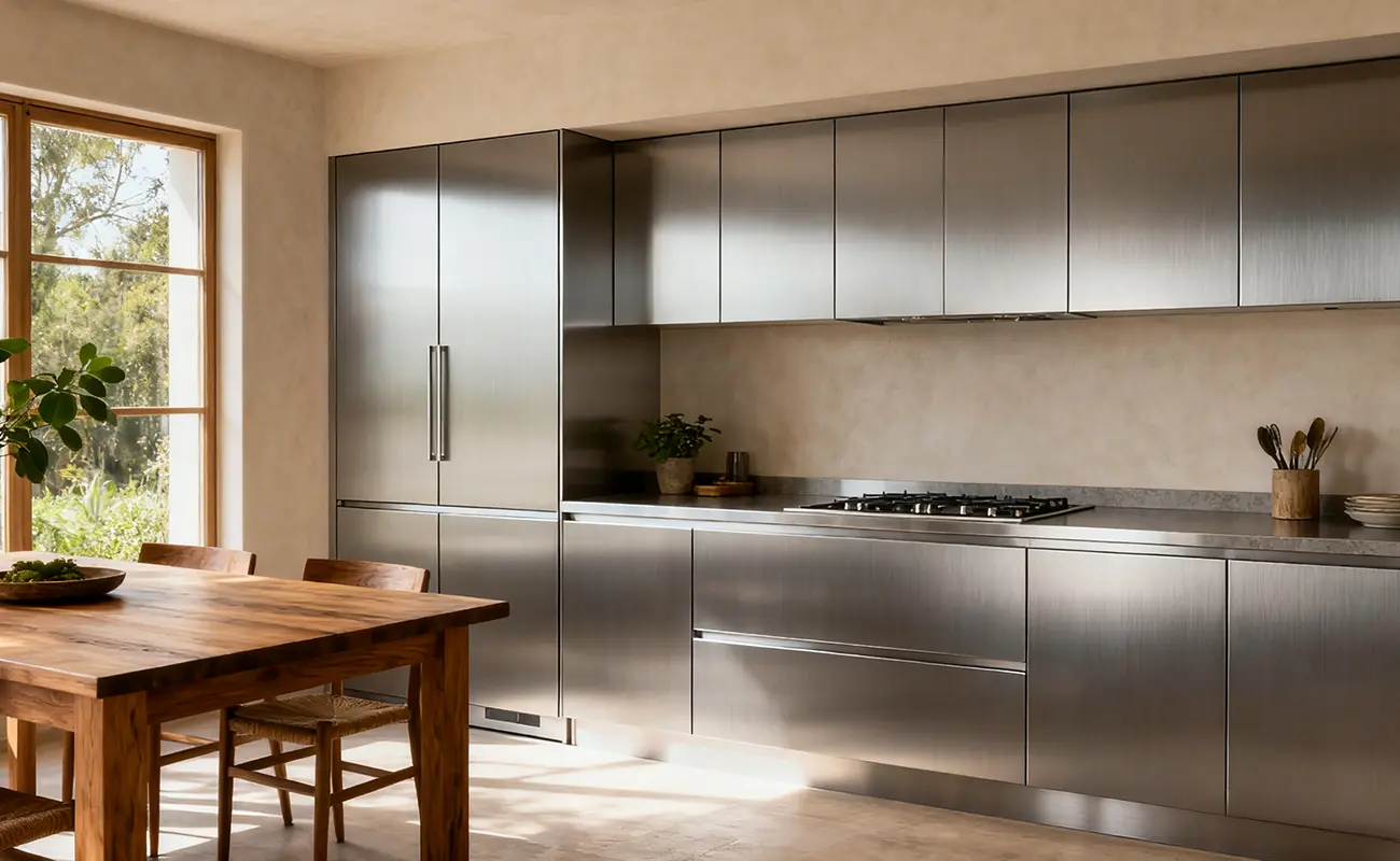 Hairline Stainless Steel 3 Hairline Brushed Stainless Steel