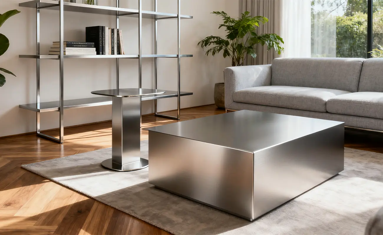 Hairline Stainless Steel 5 Hairline Brushed Stainless Steel