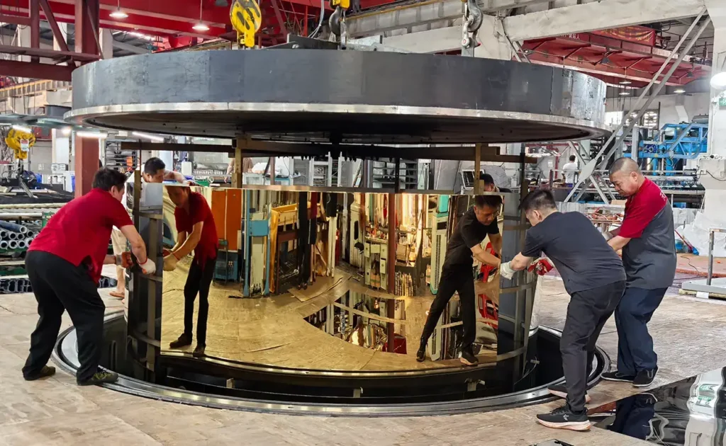 PVD Stainless Steel in production