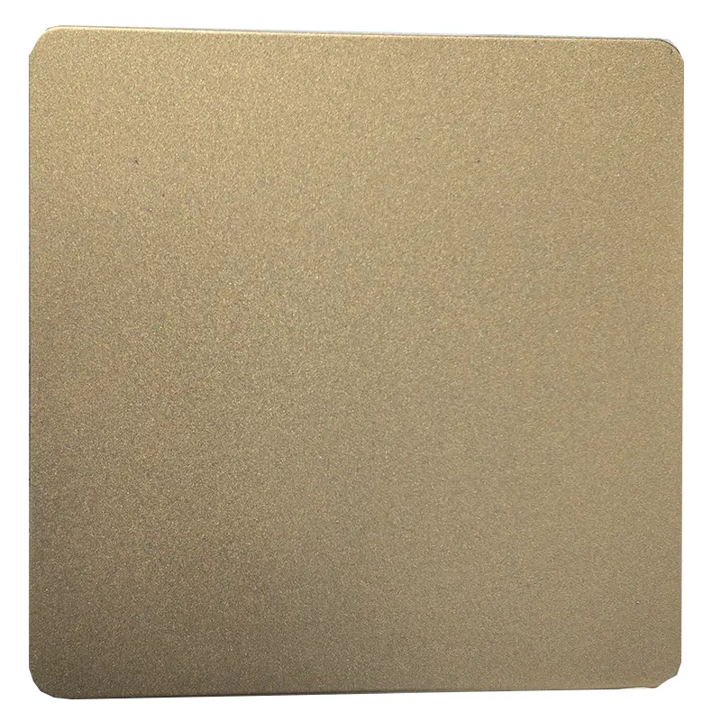 Champagne Gold Bead-Blasted Stainless Steel (2) Champagne-Gold-Bead-Blasted-Stainless-Steel