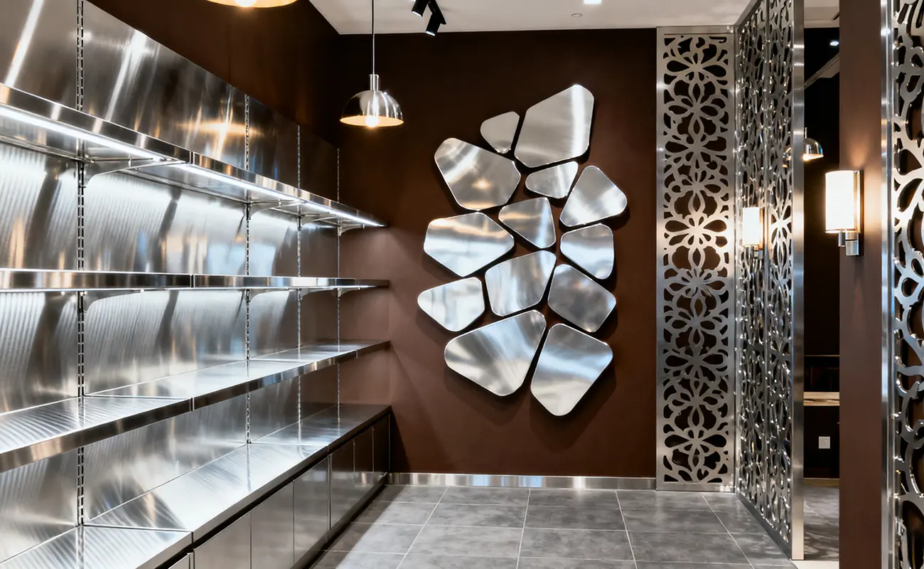 Home 31 Decorative Stainless Steel Home