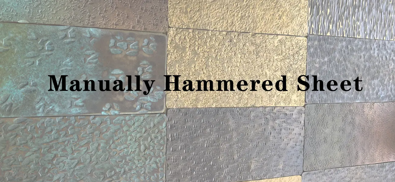 Manually Hammered Sheets Home