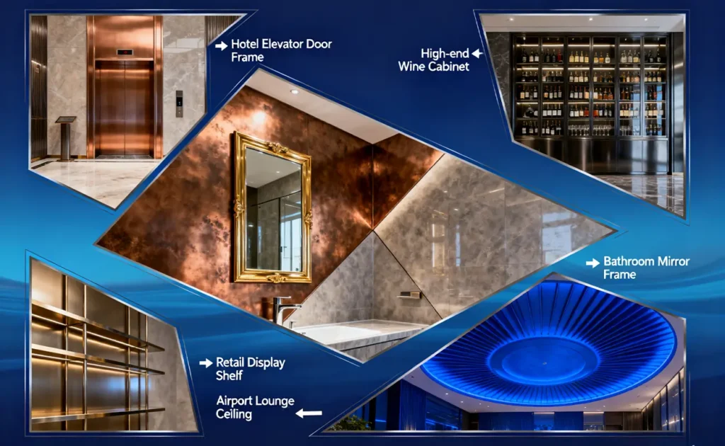 Applications of PVD Stainless Steel Sheet