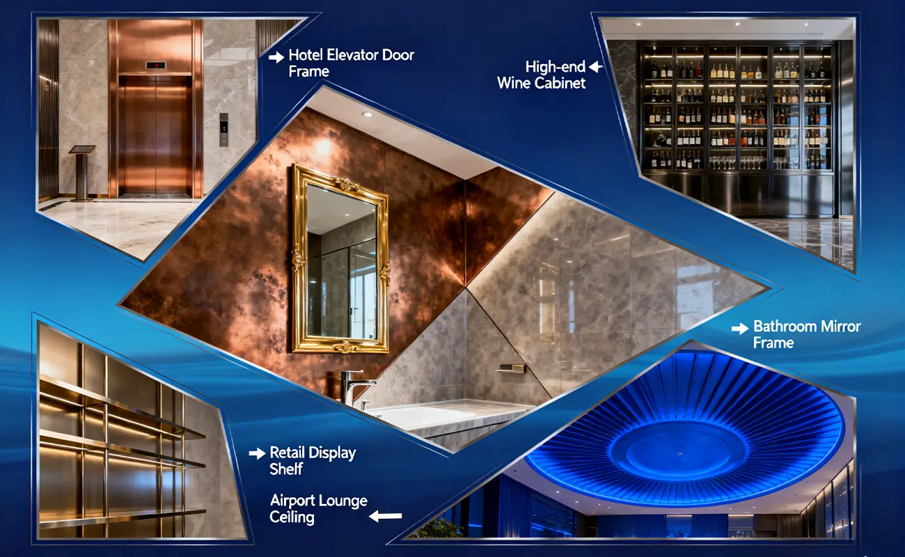 Applications of PVD Stainless Steel Sheet