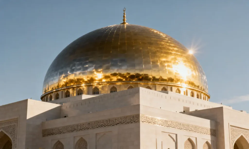 modern_mosque_steel_dome