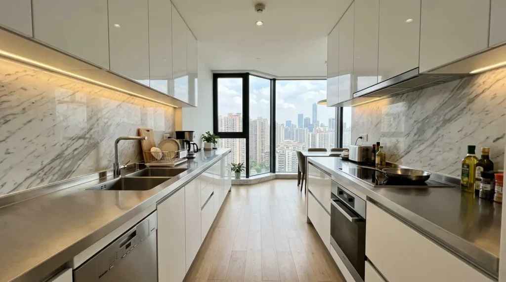 Anti-Scratch Stainless Steel Countertop Sheets 2 Scratch resistant stainless steel for Kitchen