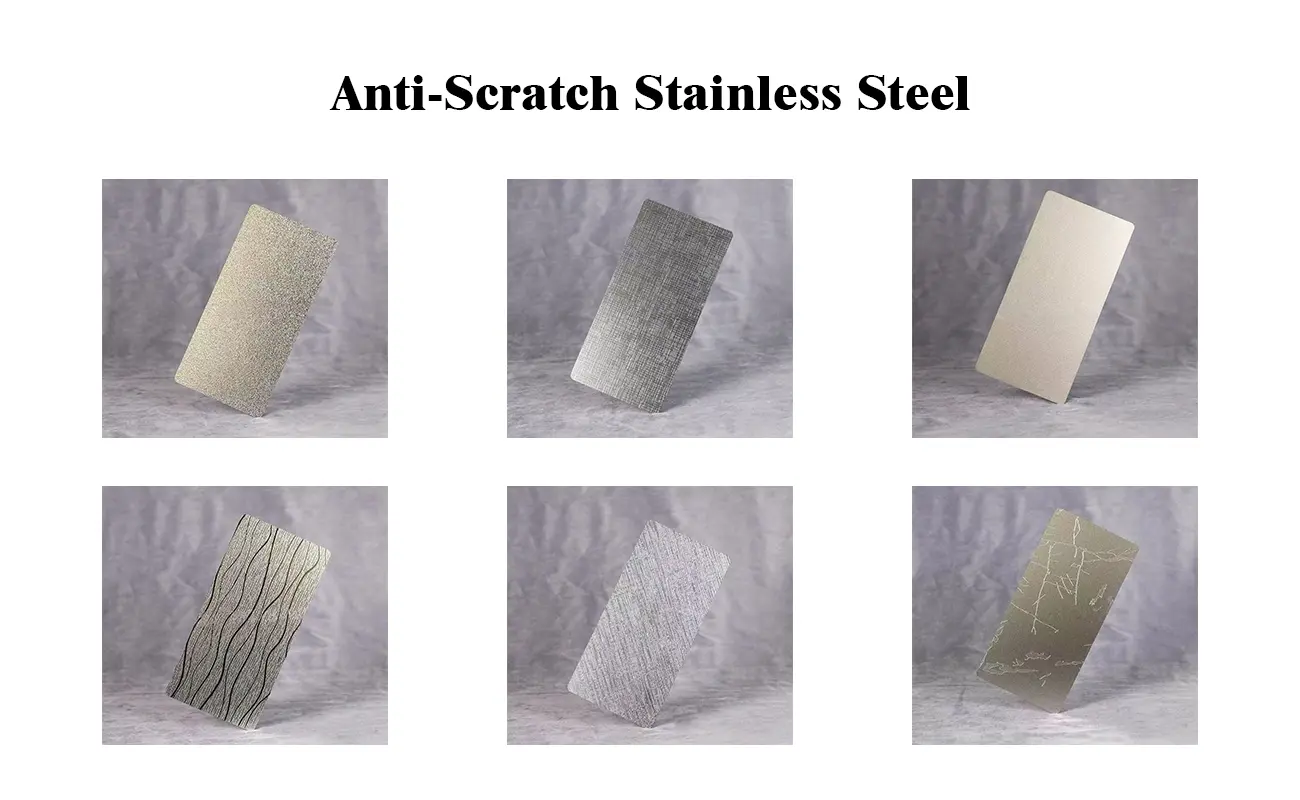 Anti-Scratch Stainless Steel Countertop Sheets 1 Types Of Scratch resistent SS Anti-Scratch Stainless Steel Countertop Sheets