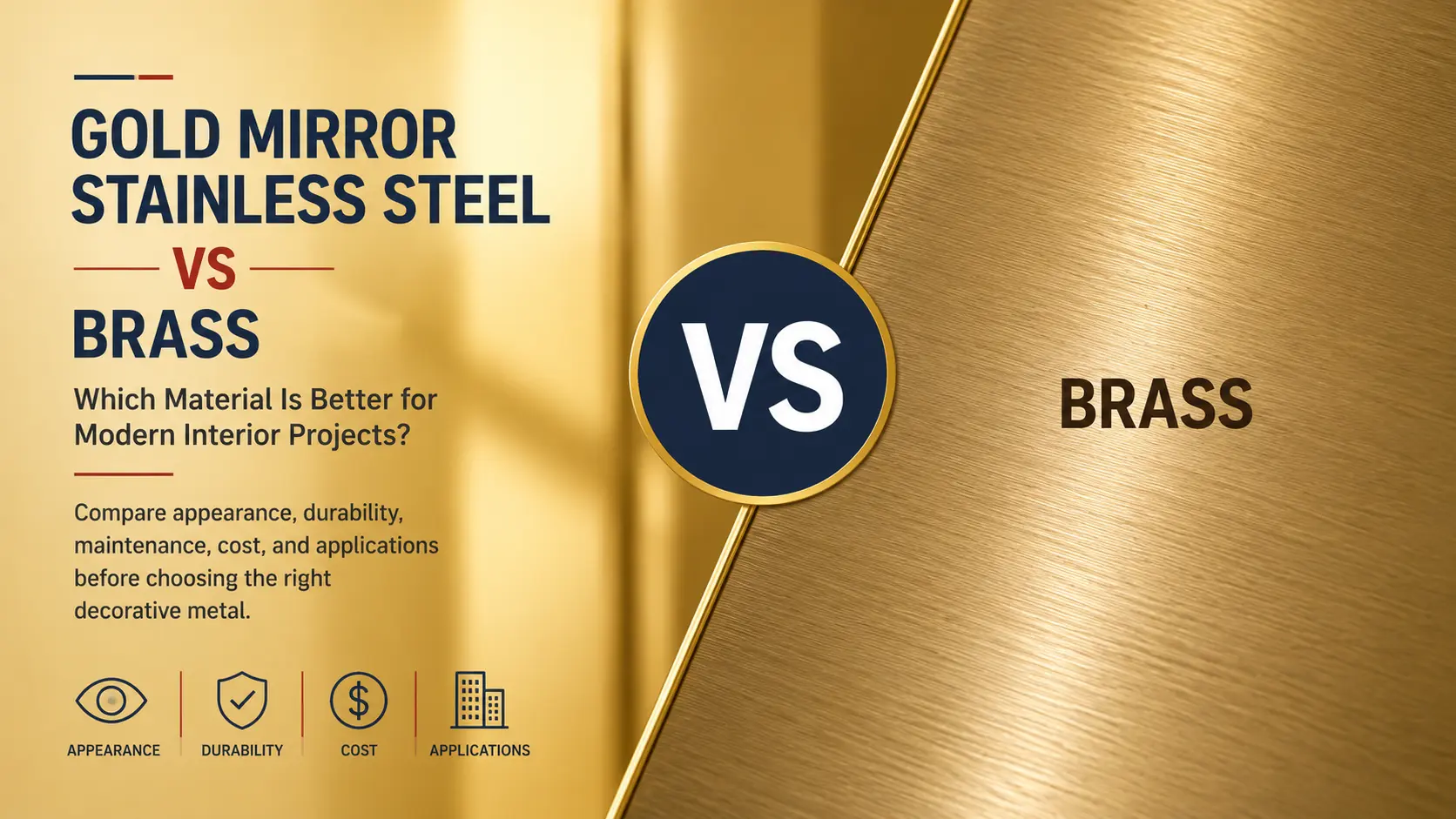 Gold mirror Stainless steel 1 Home