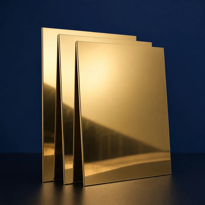 Gold Mirror Stainless Steel Sheet