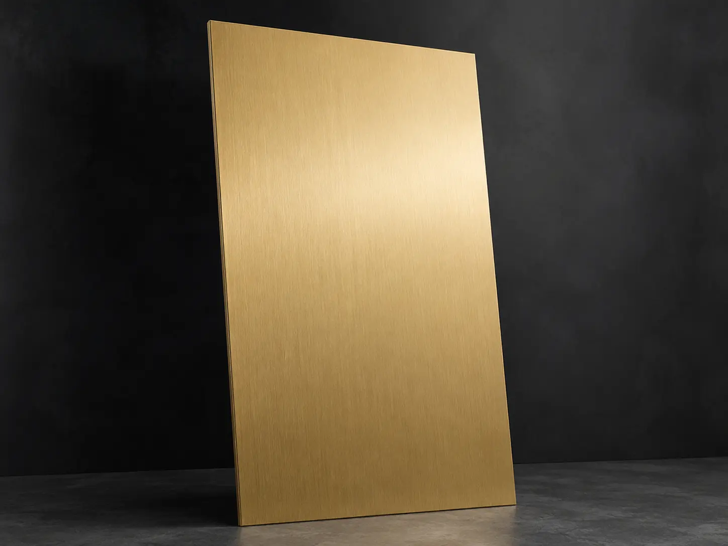 Gold Brushed Stainless Steel Sheet for Interior Decoration